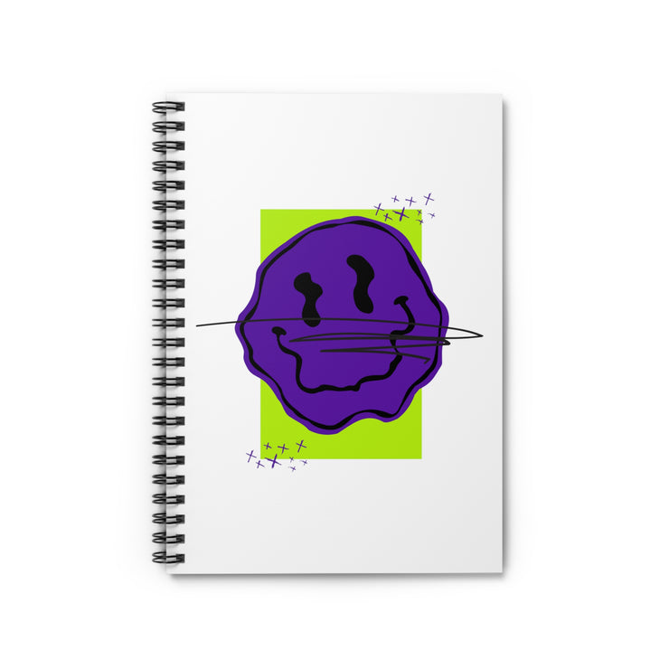 Pop Culture Emoji Spiral Notebook - Ruled Line