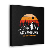 Adventure Is Out There Canvas Gallery Wraps