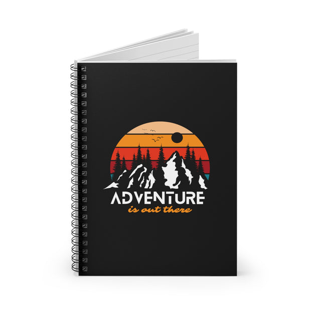 Adventure Is Out There Spiral Notebook - Ruled Line