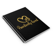 Pawsitively Loved Spiral Notebook - Ruled Line