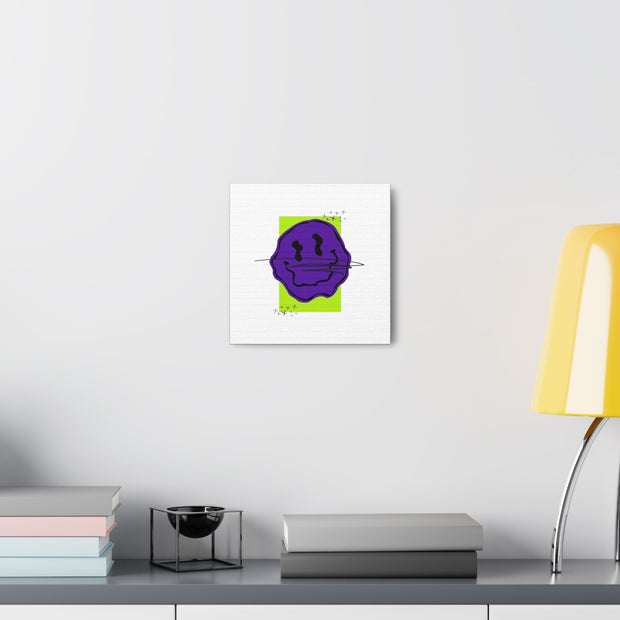 Pop Culture Emoji White Canvas Gallery Wraps