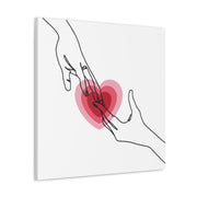 Lover Heart Signs Canvas Gallery Wraps