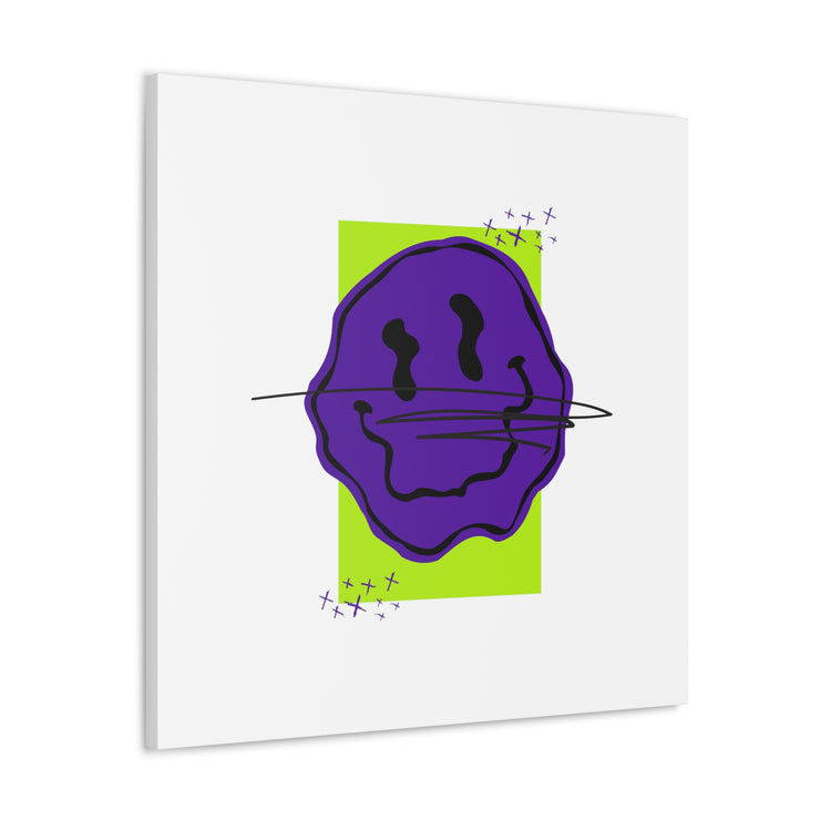 Pop Culture Emoji White Canvas Gallery Wraps