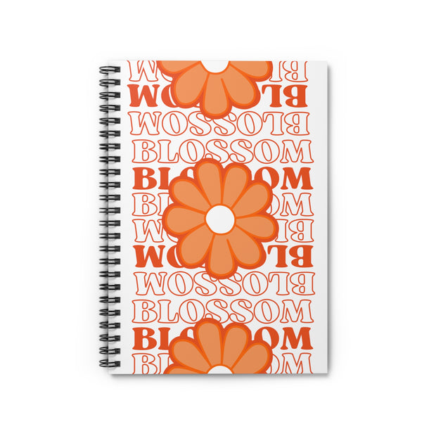 Blossom Spiral Notebook - Ruled Line