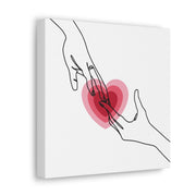 Lover Heart Signs Canvas Gallery Wraps