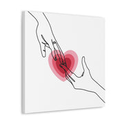 Lover Heart Signs Canvas Gallery Wraps