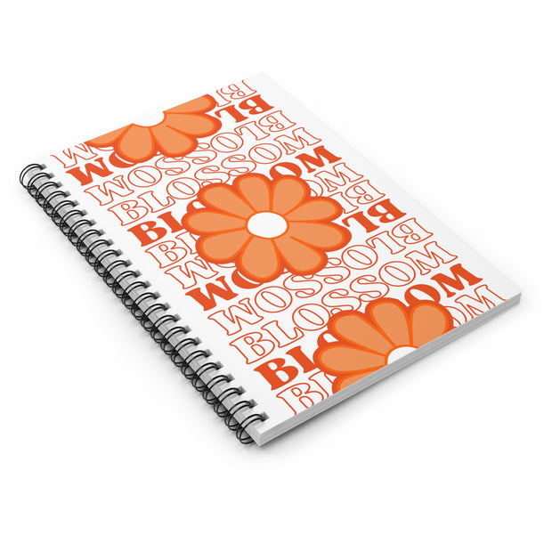 Blossom Spiral Notebook - Ruled Line