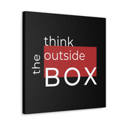 Think Outside The Box Canvas Gallery Wraps