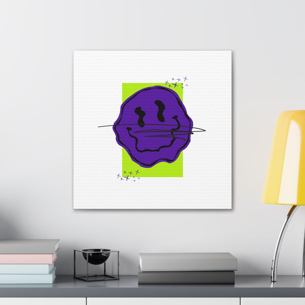 Pop Culture Emoji White Canvas Gallery Wraps