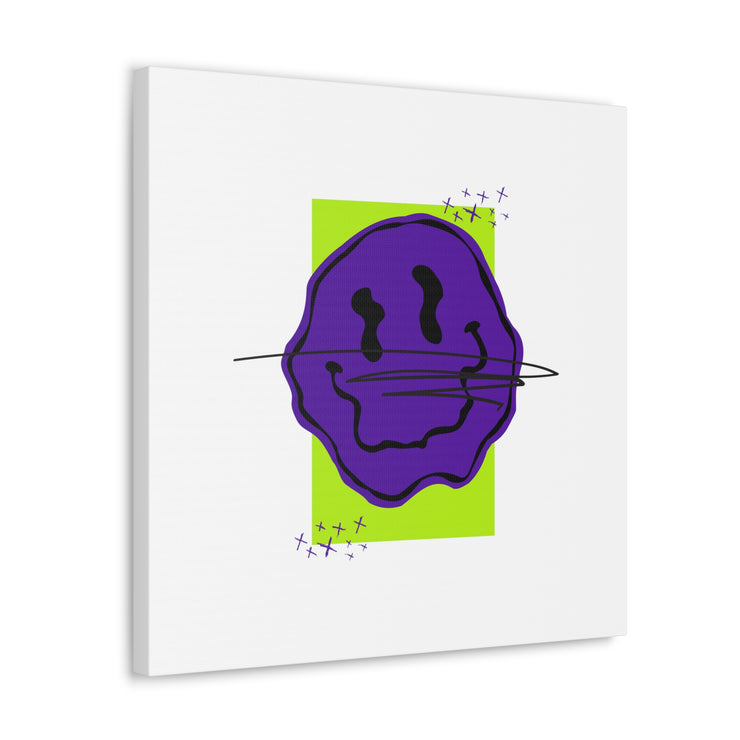 Pop Culture Emoji White Canvas Gallery Wraps