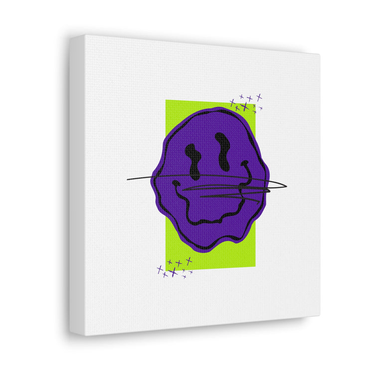 Pop Culture Emoji White Canvas Gallery Wraps