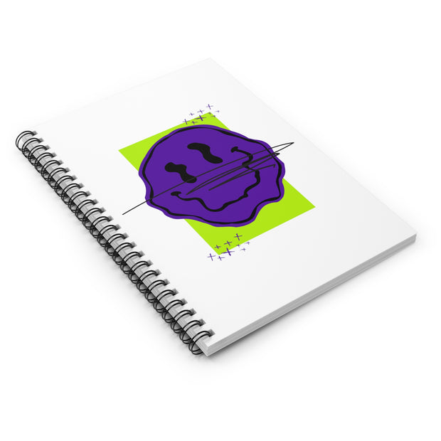 Pop Culture Emoji Spiral Notebook - Ruled Line