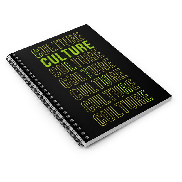 Culture Spiral Notebook - Ruled Line