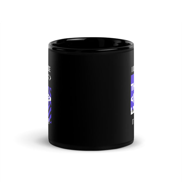 The Code Life Black Glossy Mug