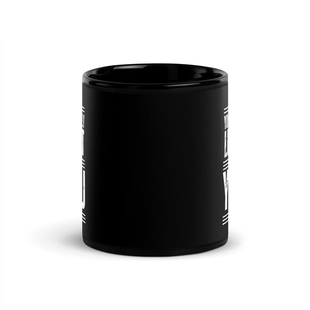 Your Only Limit Is You Black Glossy Mug