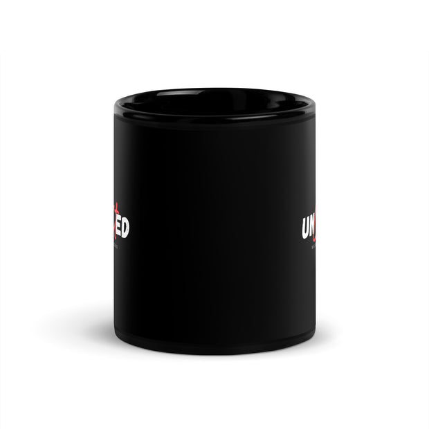 Unlimited Believe Achieve Succeed  Black Glossy Mug