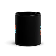 Stay Wild Black Glossy Mug