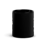 Chilin* Like A Villain Black Glossy Mug