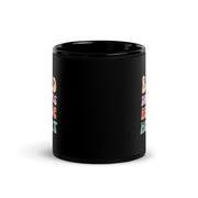 Bold Dreams Brave Heart Black Glossy Mug