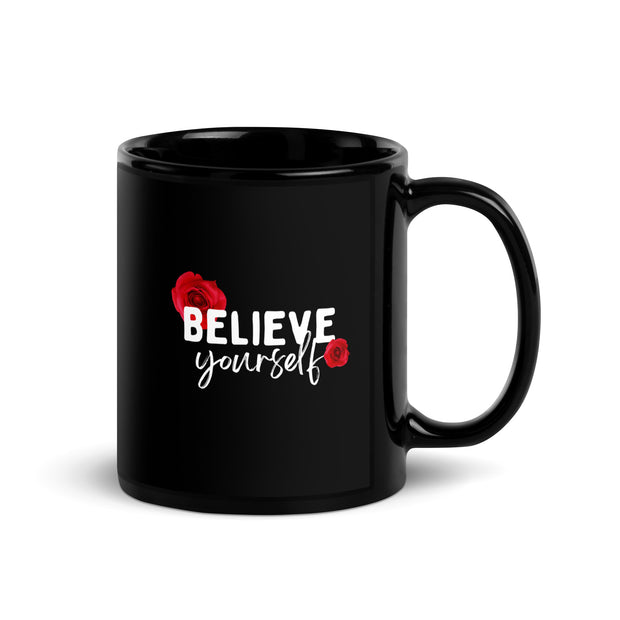 Black Glossy Mug