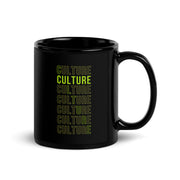 Culture Streetwear Black Glossy Mug