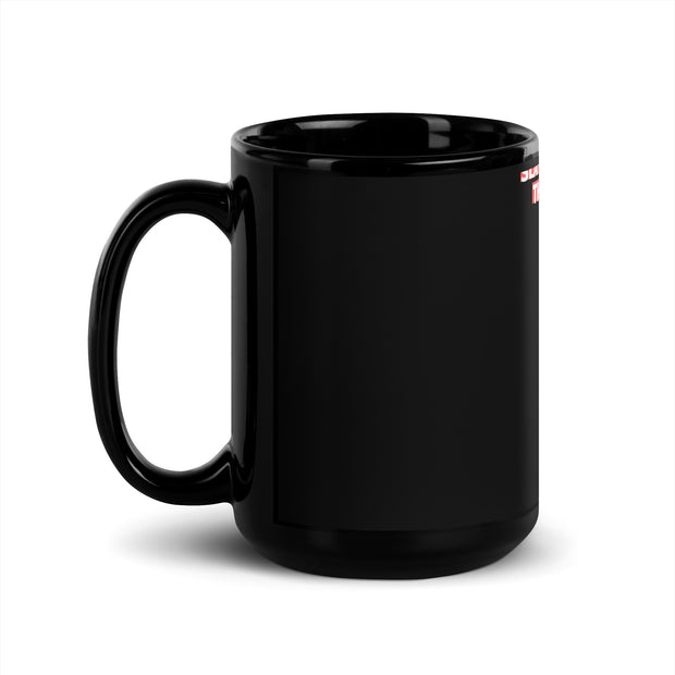 Slay The Day Black Glossy Mug