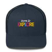 Born To Explore Trucker Cap