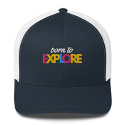 Born To Explore Trucker Cap