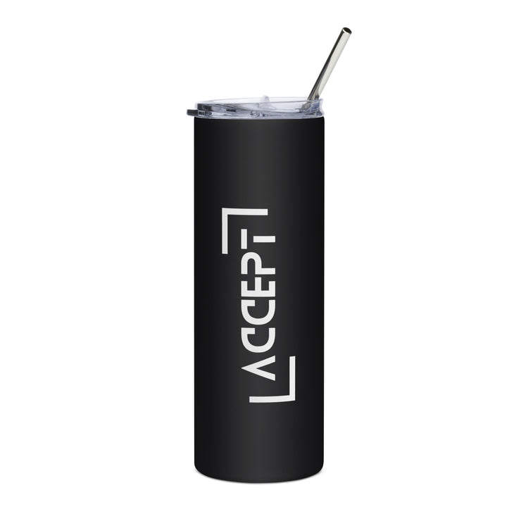 Accept Stainless steel tumbler