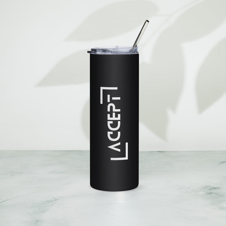 Accept Stainless steel tumbler