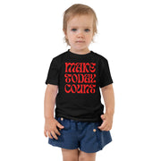 Make Today Count Toddler Short Sleeve Tee