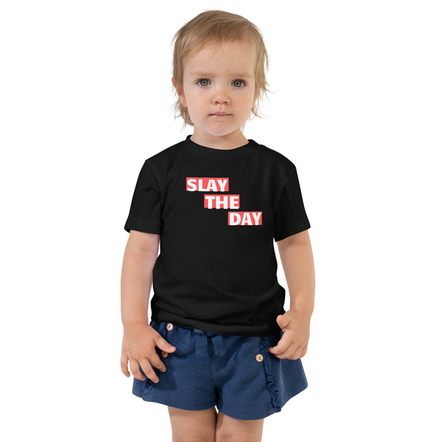 Slay The Day Toddler Short Sleeve Tee