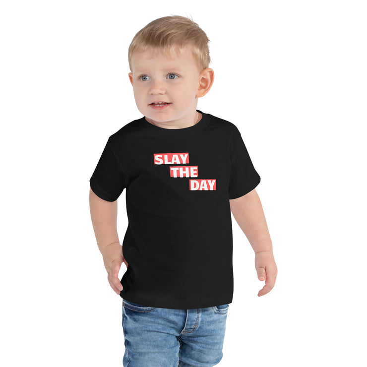 Slay The Day Toddler Short Sleeve Tee