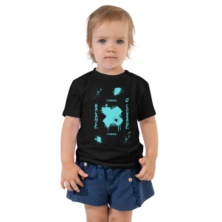 Balanced Courage Toddler Short Sleeve Tee