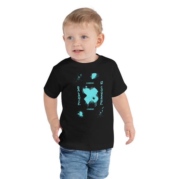 Balanced Courage Toddler Short Sleeve Tee