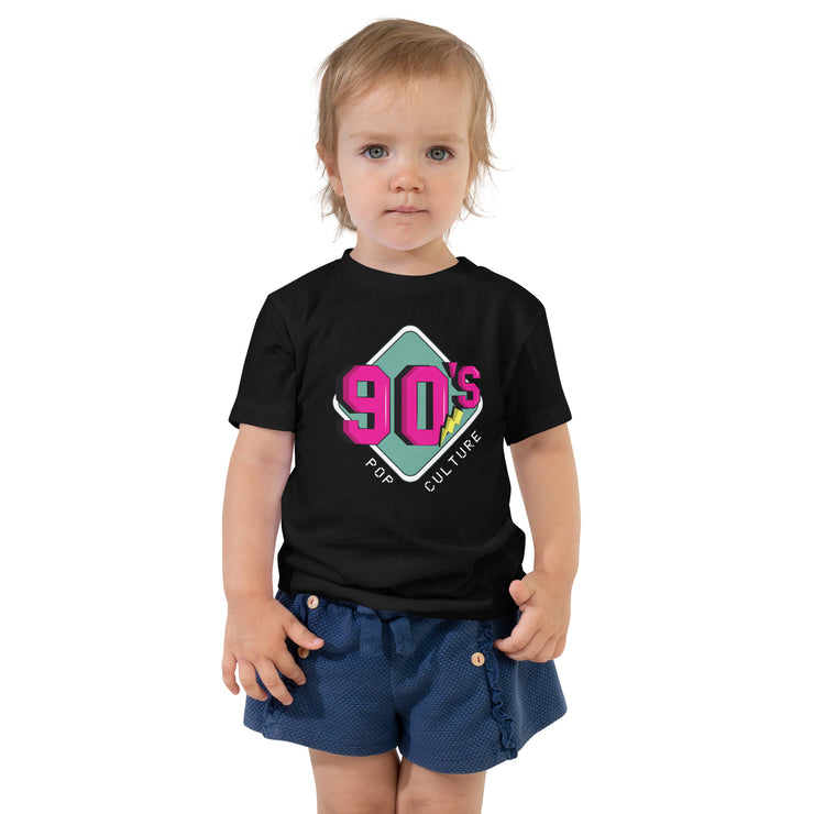 90'S Pop Culture Toddler Short Sleeve Tee