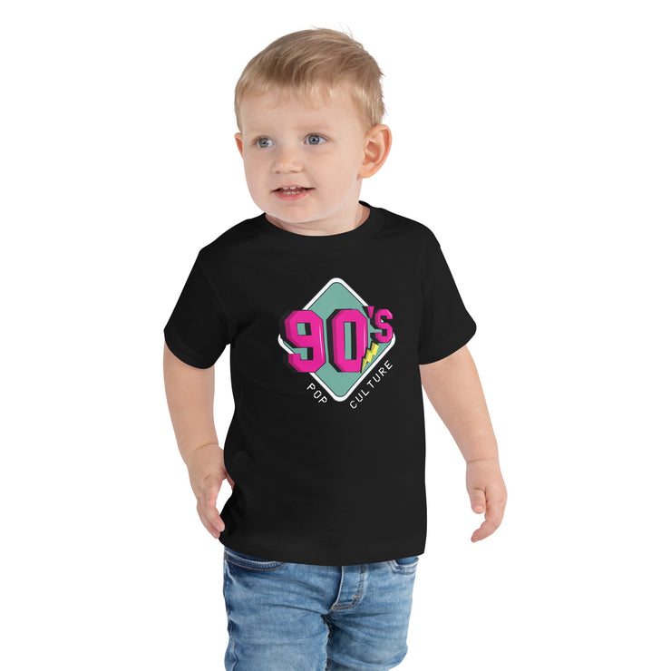 90'S Pop Culture Toddler Short Sleeve Tee