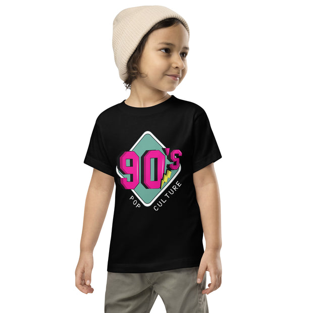 90'S Pop Culture Toddler Short Sleeve Tee