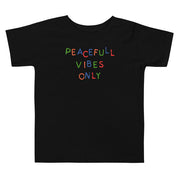 Peaceful Vibes Only Toddler Short Sleeve Tee