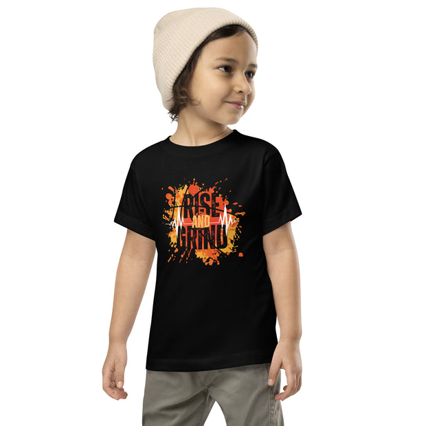 Rise And Grind Toddler Short Sleeve Tee