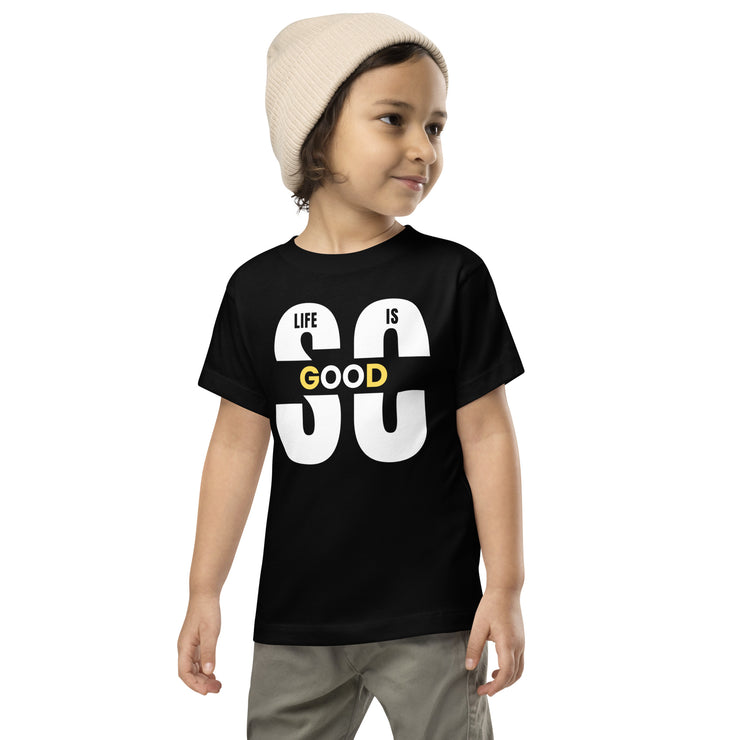 Life Is So Good Toddler Short Sleeve Tee