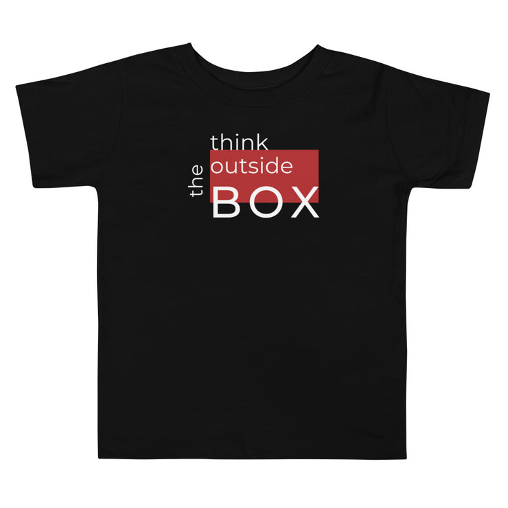 Think Outside The Box Toddler Short Sleeve Tee