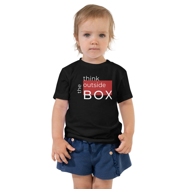 Think Outside The Box Toddler Short Sleeve Tee