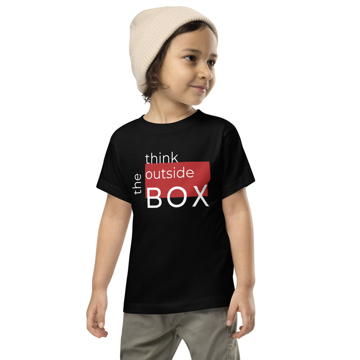 Think Outside The Box Toddler Short Sleeve Tee