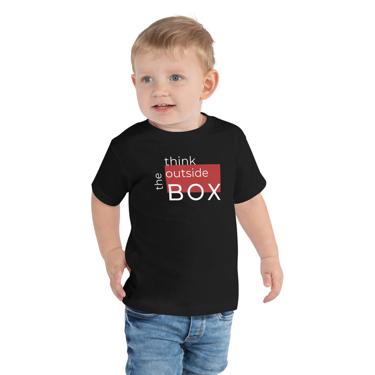 Think Outside The Box Toddler Short Sleeve Tee