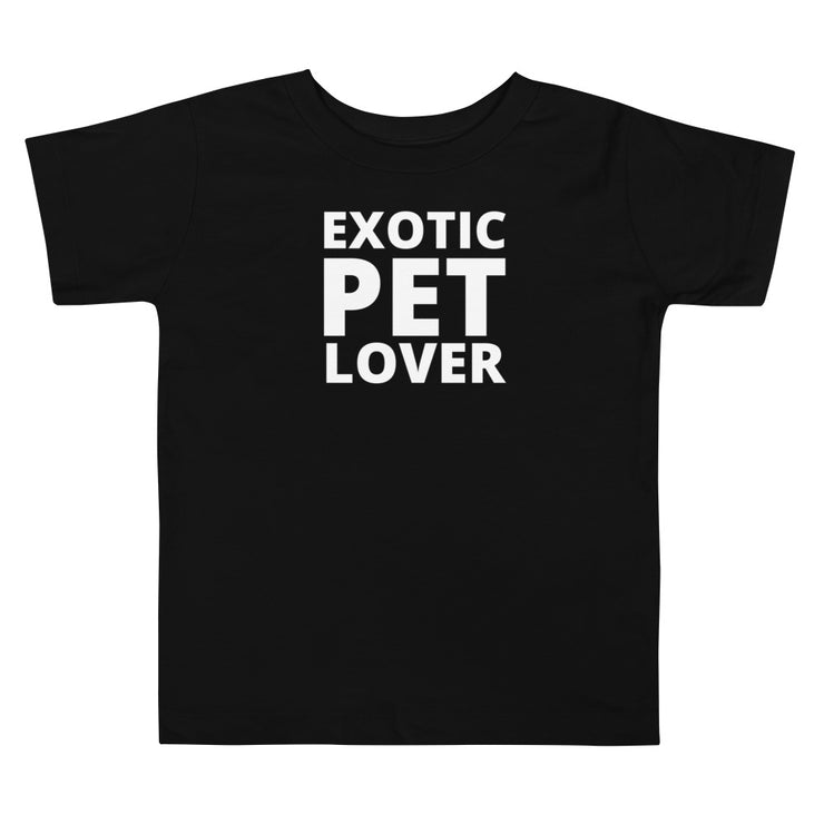 Exotic Pet Lover Toddler Short Sleeve Tee