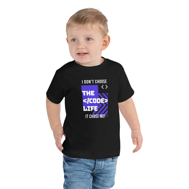 The Code Life Toddler Short Sleeve Tee