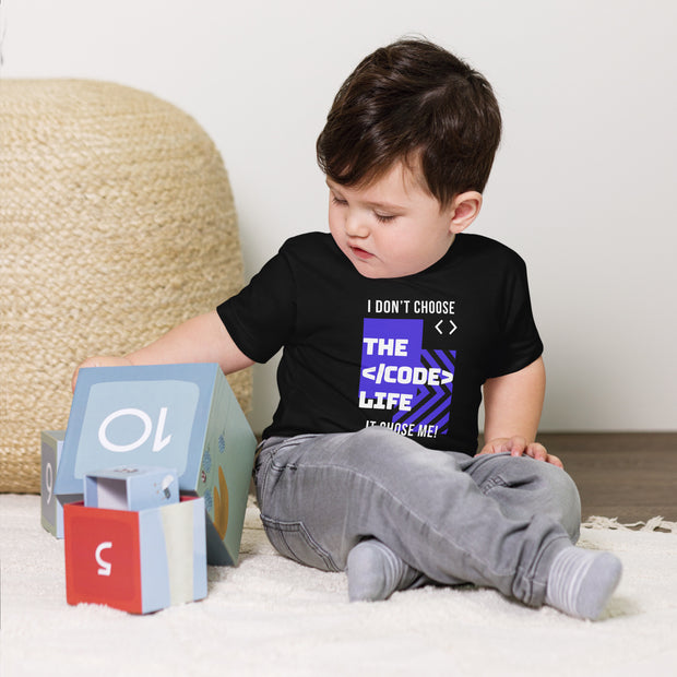 The Code Life Toddler Short Sleeve Tee