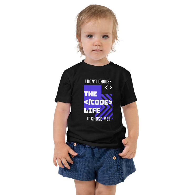 The Code Life Toddler Short Sleeve Tee