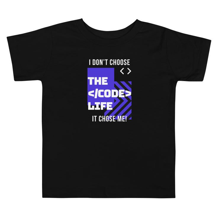 The Code Life Toddler Short Sleeve Tee